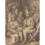WORLD WAR I - INDIAN AND BRITISH TROOPS SARRUT (PAUL) British and Indian Troops in Northern Franc...