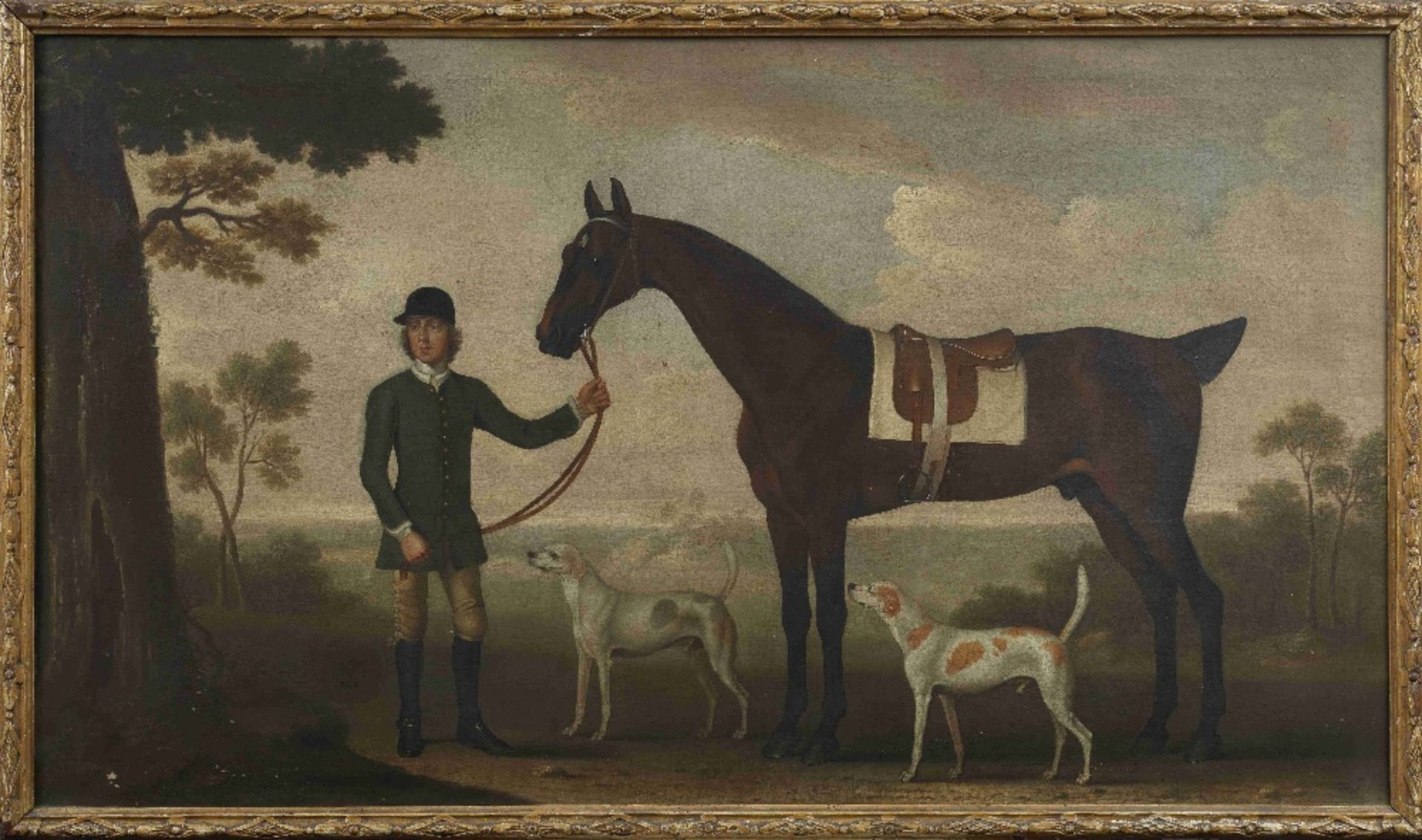 James Seymour (London 1702-1752) A brown thoroughbred, traditionally identified as 'Spanking Roge... - Image 2 of 3