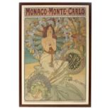 ALPHONSE MUCHA (1860-1939) MONACO. MONTE-CARLO