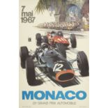 MICHAEL TURNER MONACO 25e GRAND PRIX. 1967