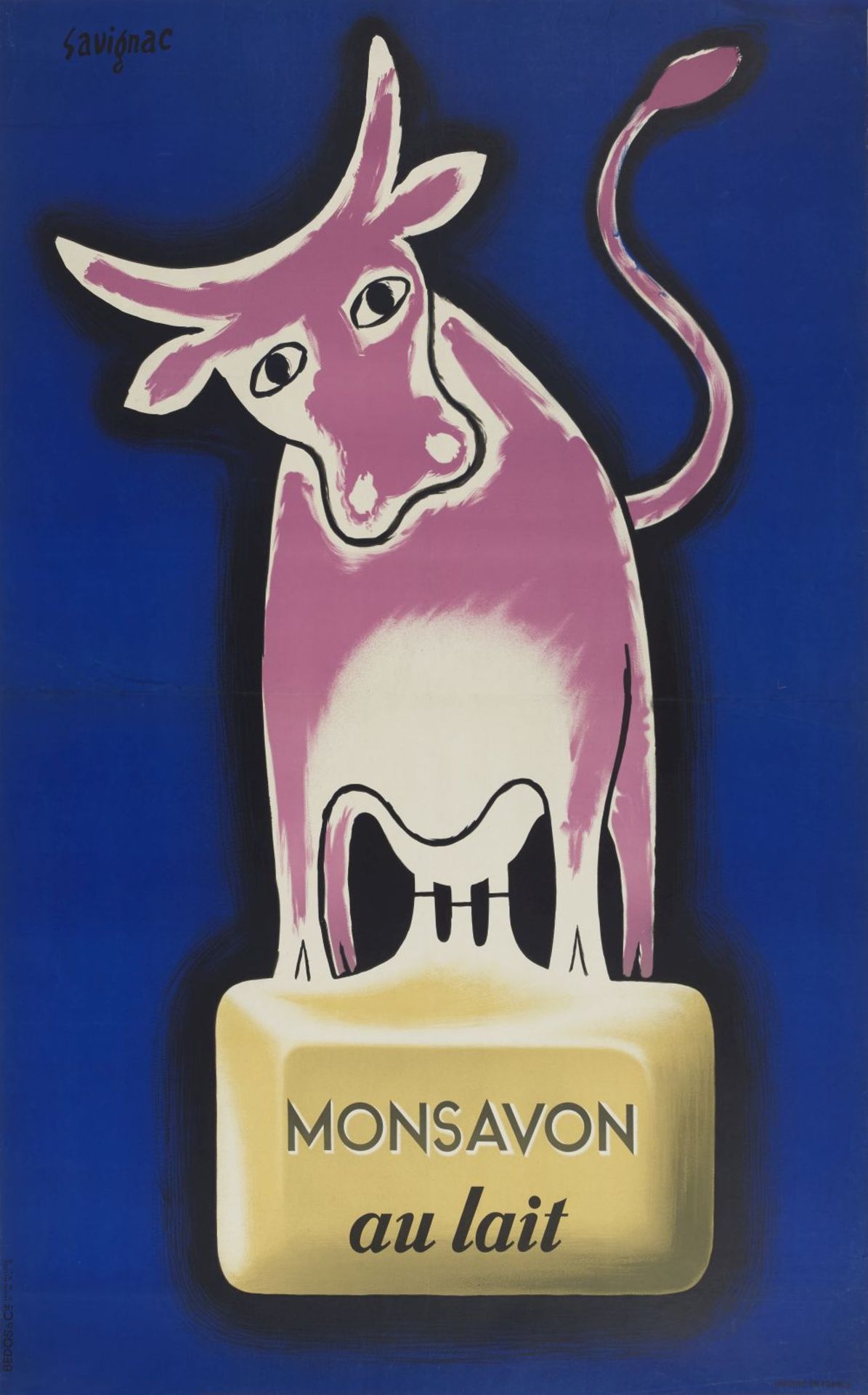 RAYMOND SAVIGNAC (1907-2002) MON SAVON, au lait