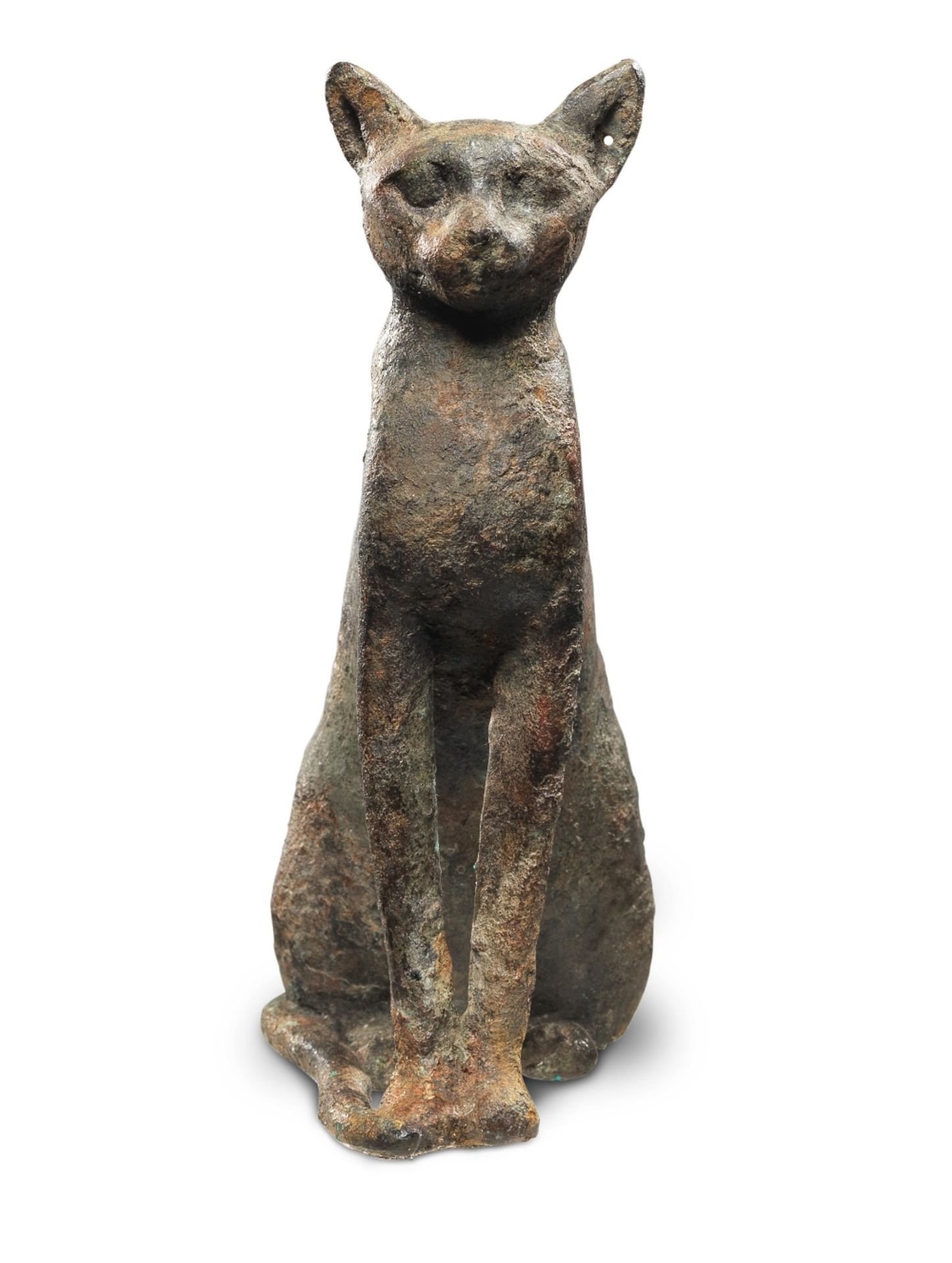 An Egyptian bronze cat - Image 3 of 3