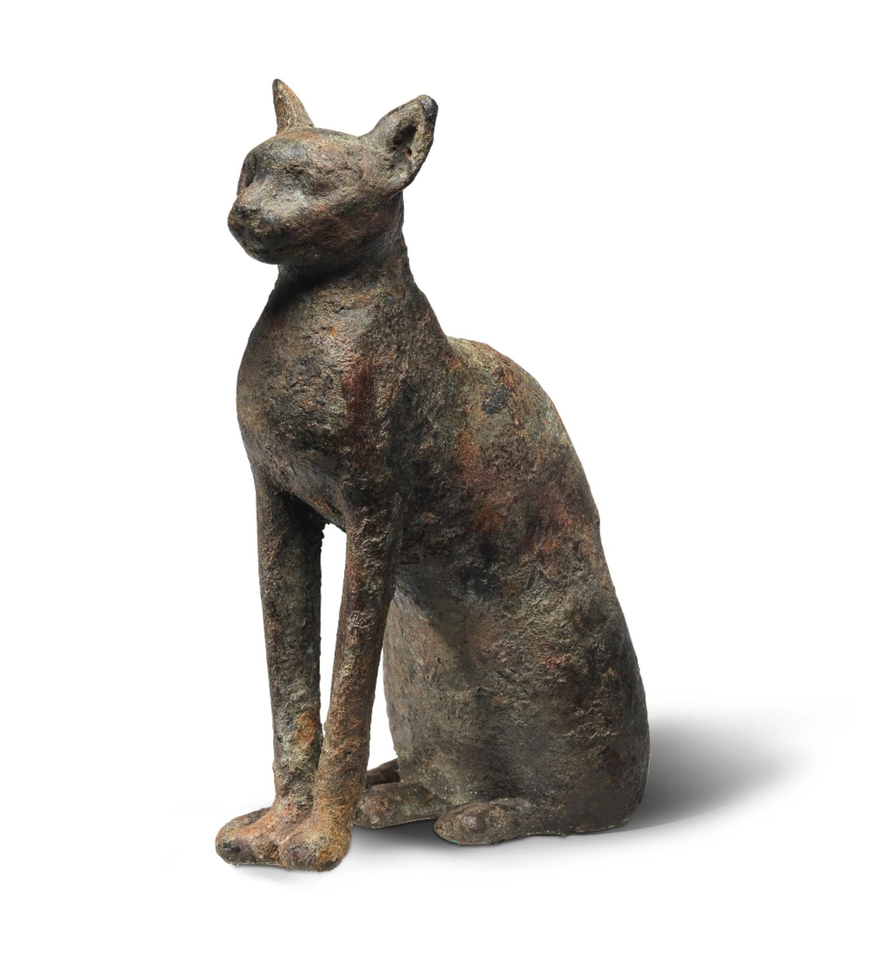 An Egyptian bronze cat - Image 2 of 3