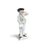 A Meissen figure of a snuff-taker, circa 1745