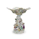 A large Meissen table centrepiece, late 19th century