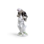 A Meissen figure of a drunken fisherman, circa 1745-50