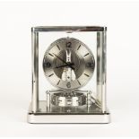 A CHROME ATMOS CLOCK Jaeger LeCoultre, 20th century