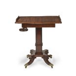 A REGENCY MAHOGANY METAMORPHIC MUSIC TABLE Early 19th century