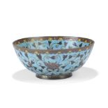 A CHINESE CLOISONNE ENAMEL BOWL Ming Dynasty