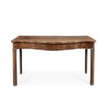 A GEORGE III MAHOGANY SERVING TABLE