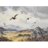 JOHN CYRIL HARRISON (BRITISH, 1898-1985) Grouse above the heather