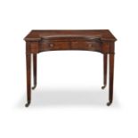 A REGENCY MAHOGANY ARCHITECT'S DESK