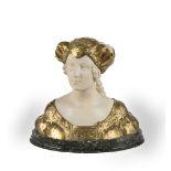 AN AUSTRIAN ART NOUVEAU BUST OF A MAIDENAfter C. Vaerenbergh