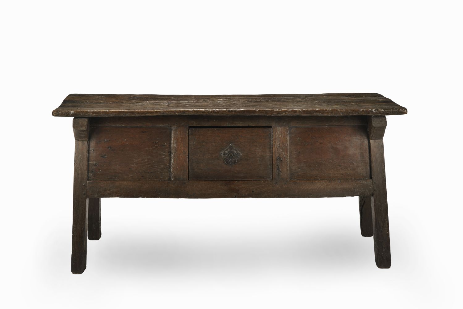 A 17TH CENTURY OAK PREPARATION TABLEProbably German