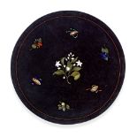 AN ITALIAN PIETRA DURA INTARSIA TABLE TOP Late 19th century