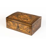 A FRENCH MARQUETRY RECTANGULAR BOX19th century