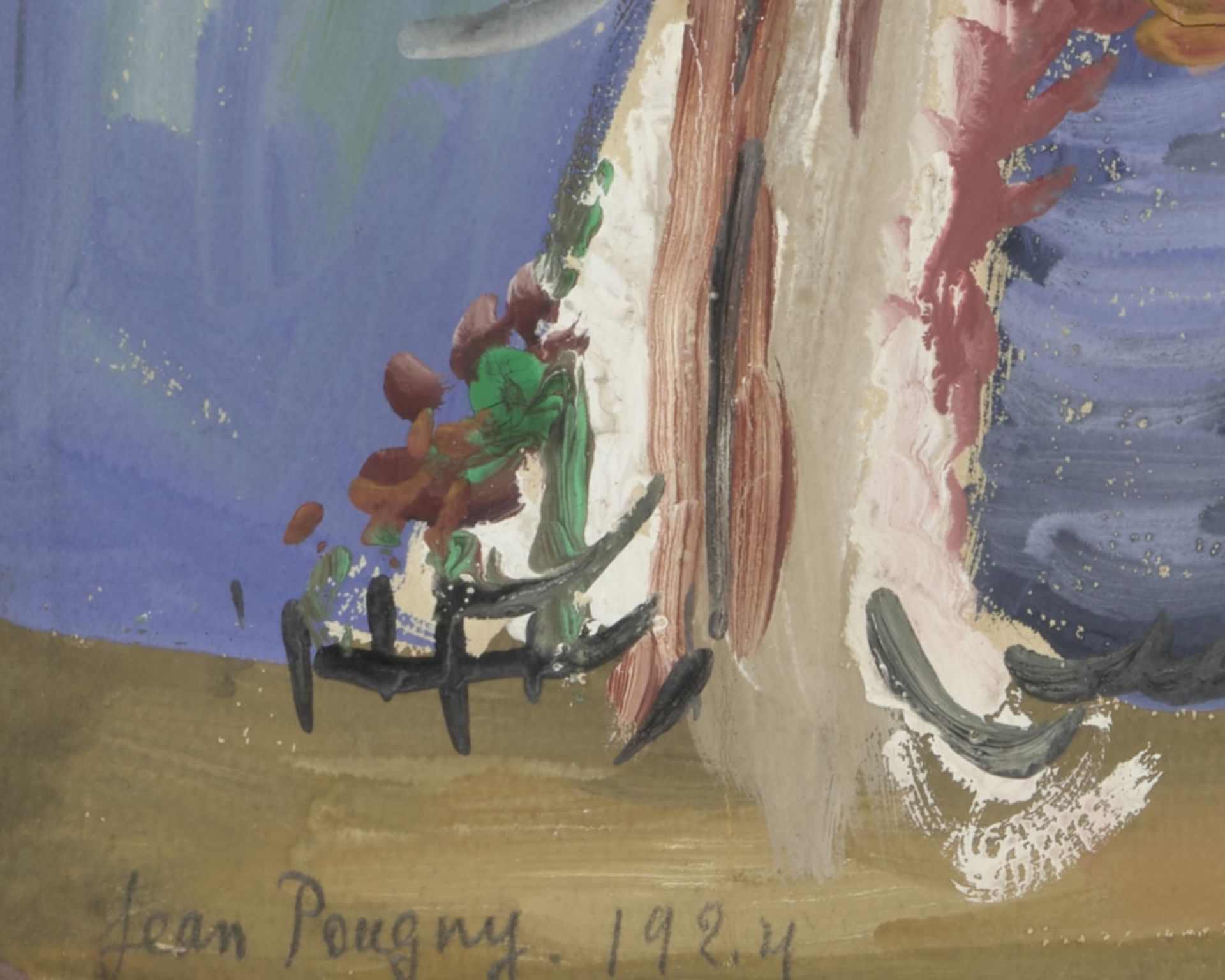 Jean Pougny (French, 1894-1956) View of St. Tropez - Bild 3 aus 3