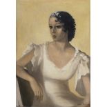 L&#233;on Zack (Lev Vasilevich Zak) (Russian/French, 1892-1980) Lady in white