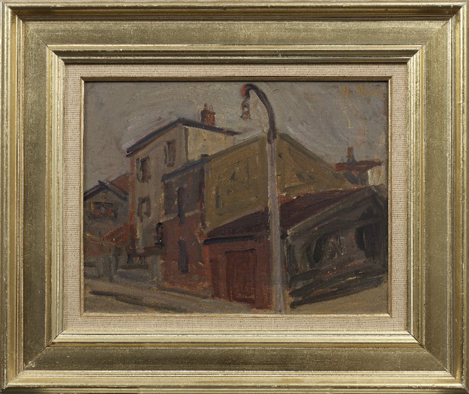 Maurice Blond (Polish, 1899-1974) Two village scenes First: signed in Latin (lower right)oil on b... - Bild 5 aus 6