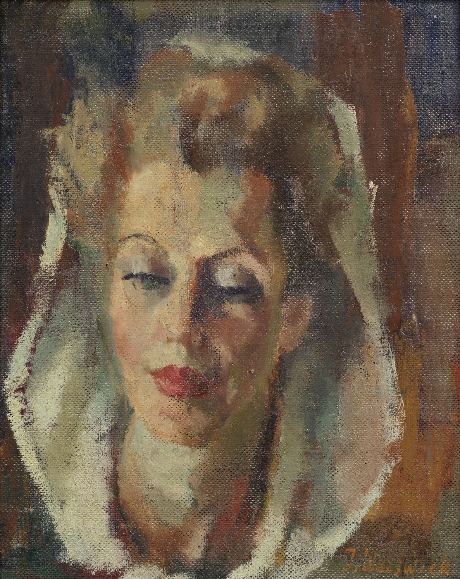 Julia Worswick (British, 1903-1976) Portrait