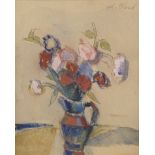 Maurice Blond (Polish, 1899-1974) Still life with flowers