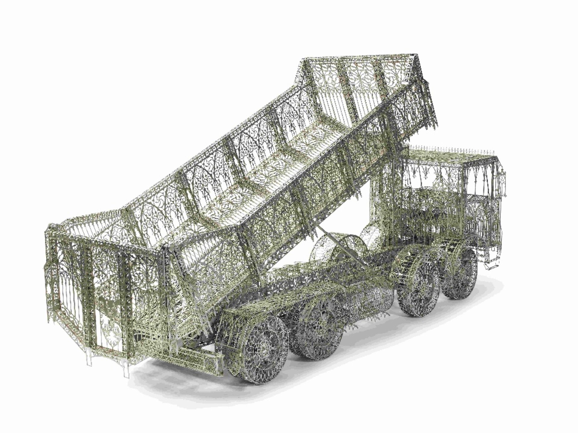 WIM DELVOYE (B. 1965) Dump Truck Scale Model 2004 - Image 11 of 13