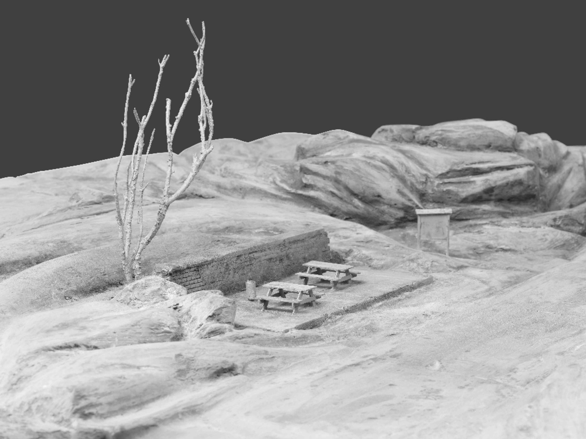 HANS OP DE BEECK (B. 1969) Small Landscape (2) (picnic) 2007 - Image 4 of 4