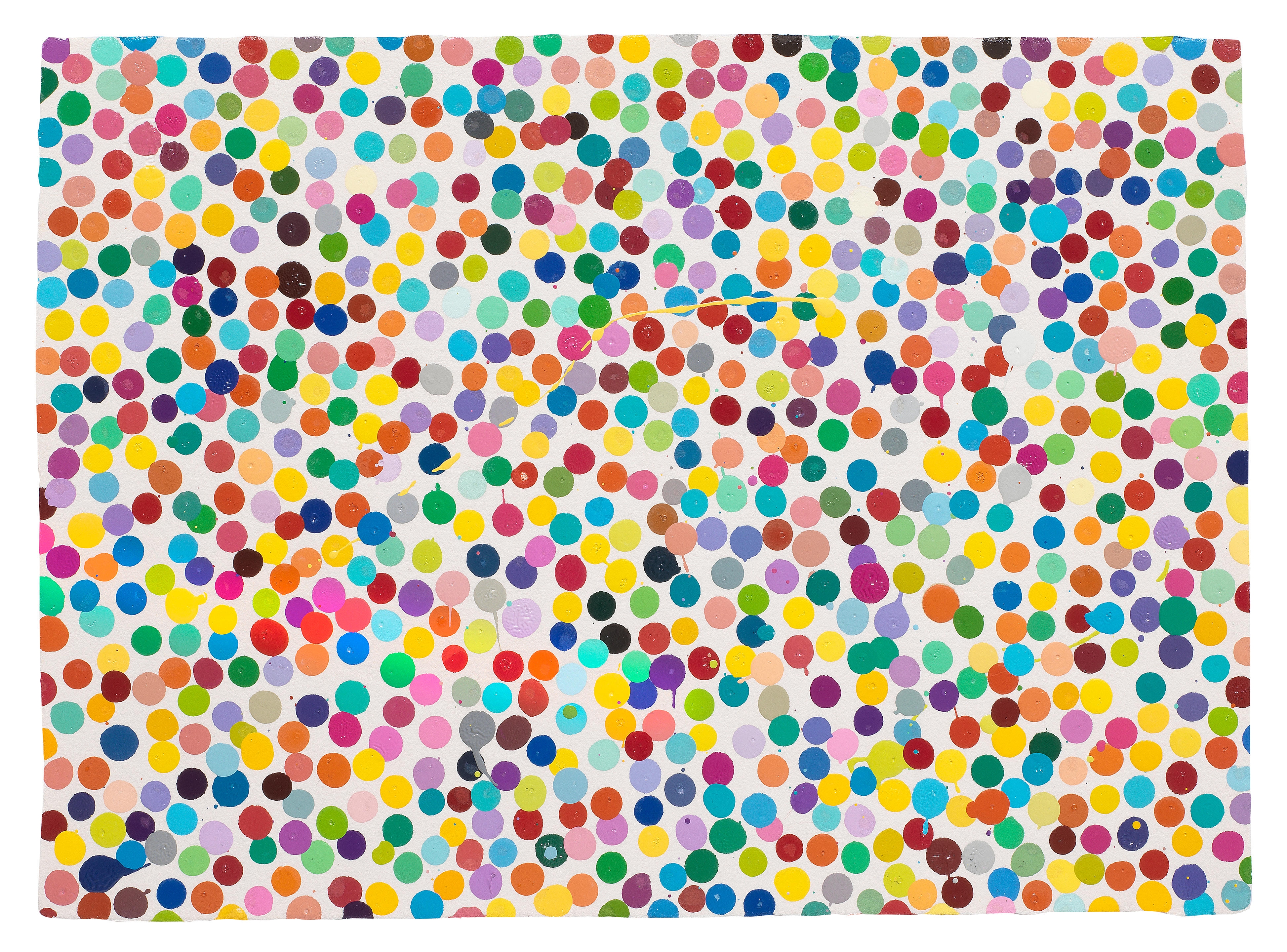 DAMIEN HIRST (B. 1965) 6350. Punch through every roulette wheel 2016
