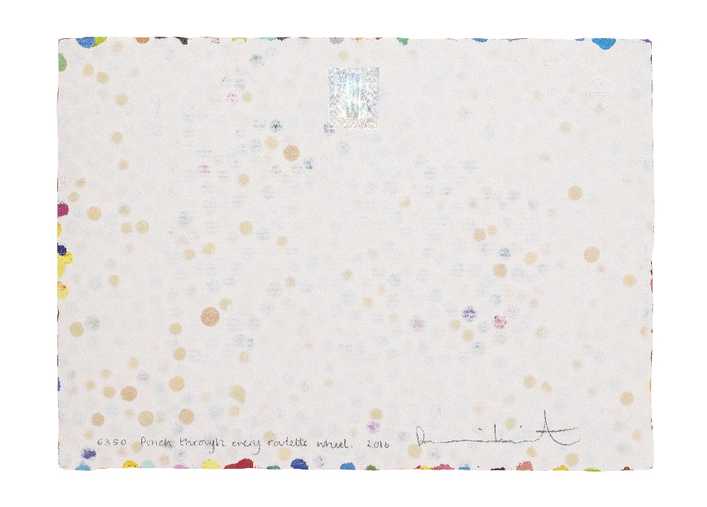 DAMIEN HIRST (B. 1965) 6350. Punch through every roulette wheel 2016 - Bild 2 aus 2