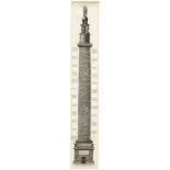Giovanni Battista Piranesi (1720-1778) [A pair of columns, comprising:] Veduta de prospetto princ...