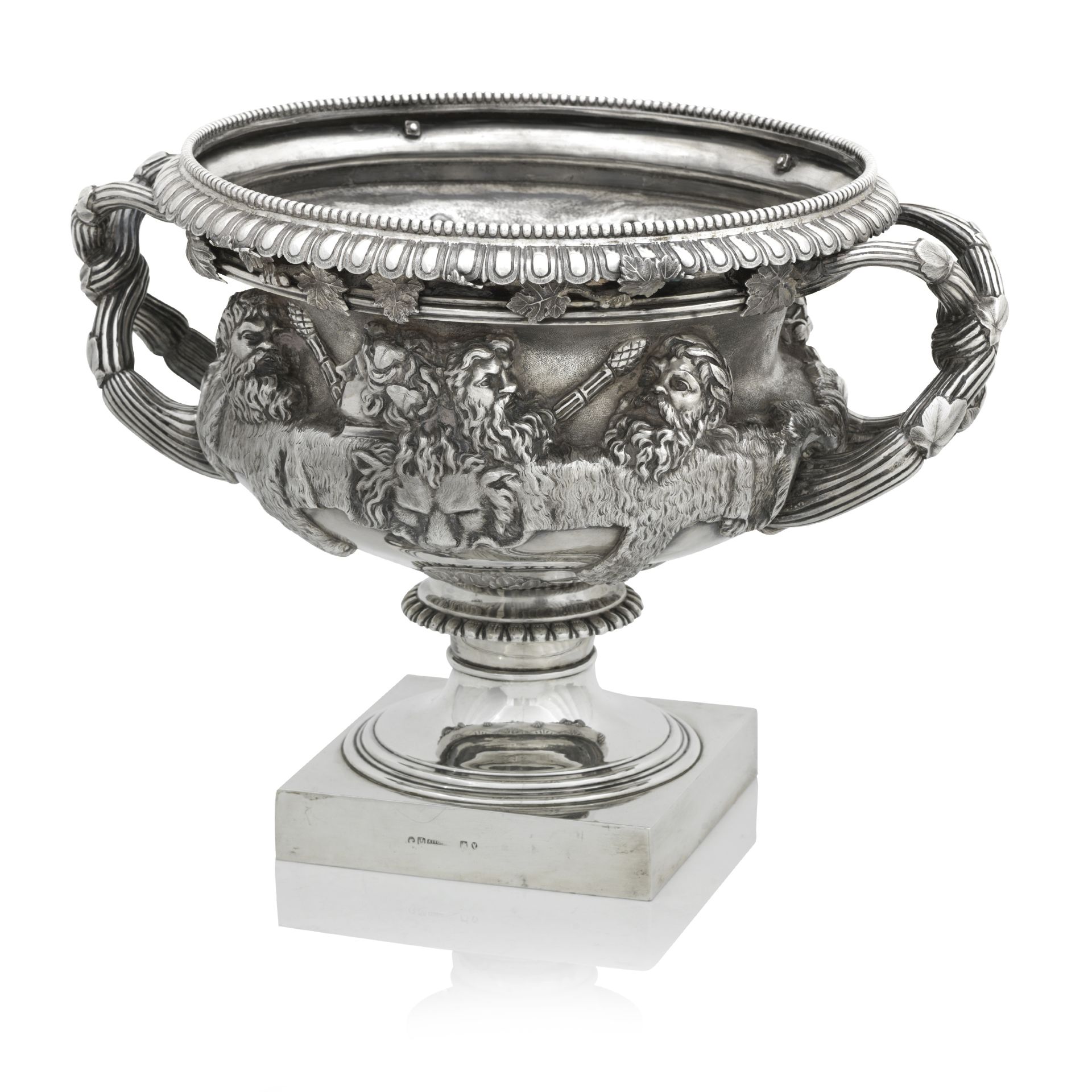 A Scottish silver 'Warwick' vase by James Aitchison, Edinburgh 1877