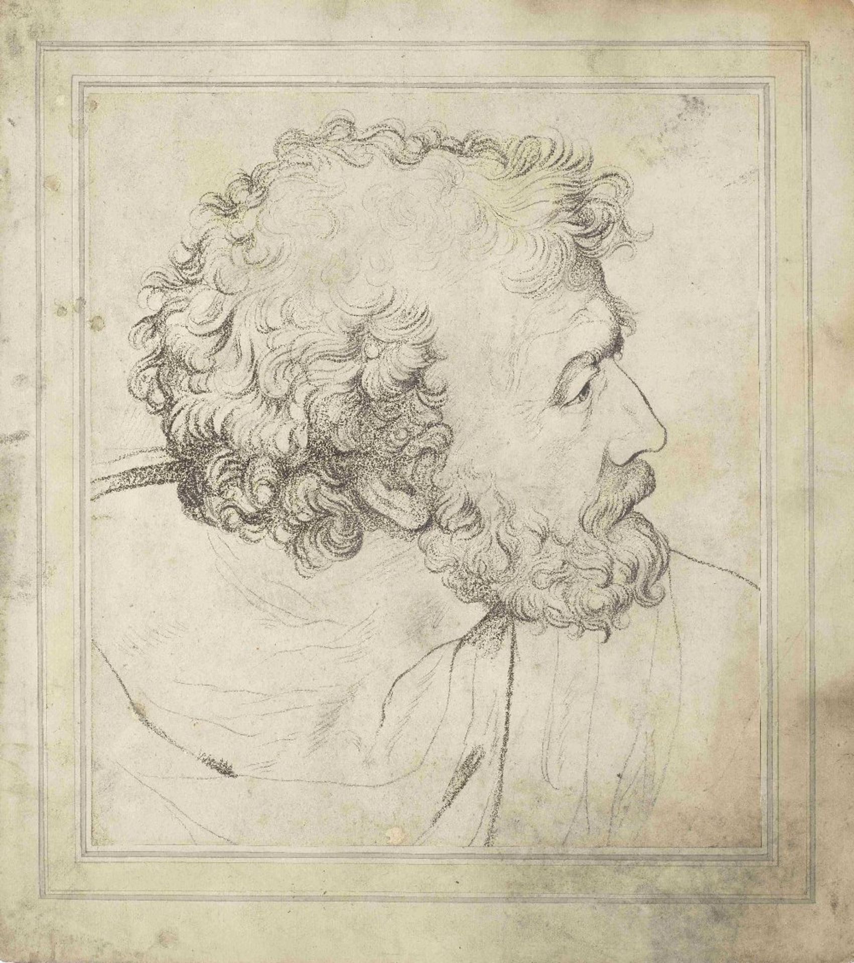 Ozias Humphry (British, 1752-1810), after Michelangelo The Prophet Daniel (together with 6 other ... - Image 7 of 7