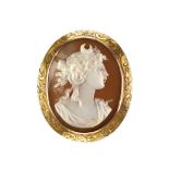 Two shell cameos, second half of the 19th century (2)