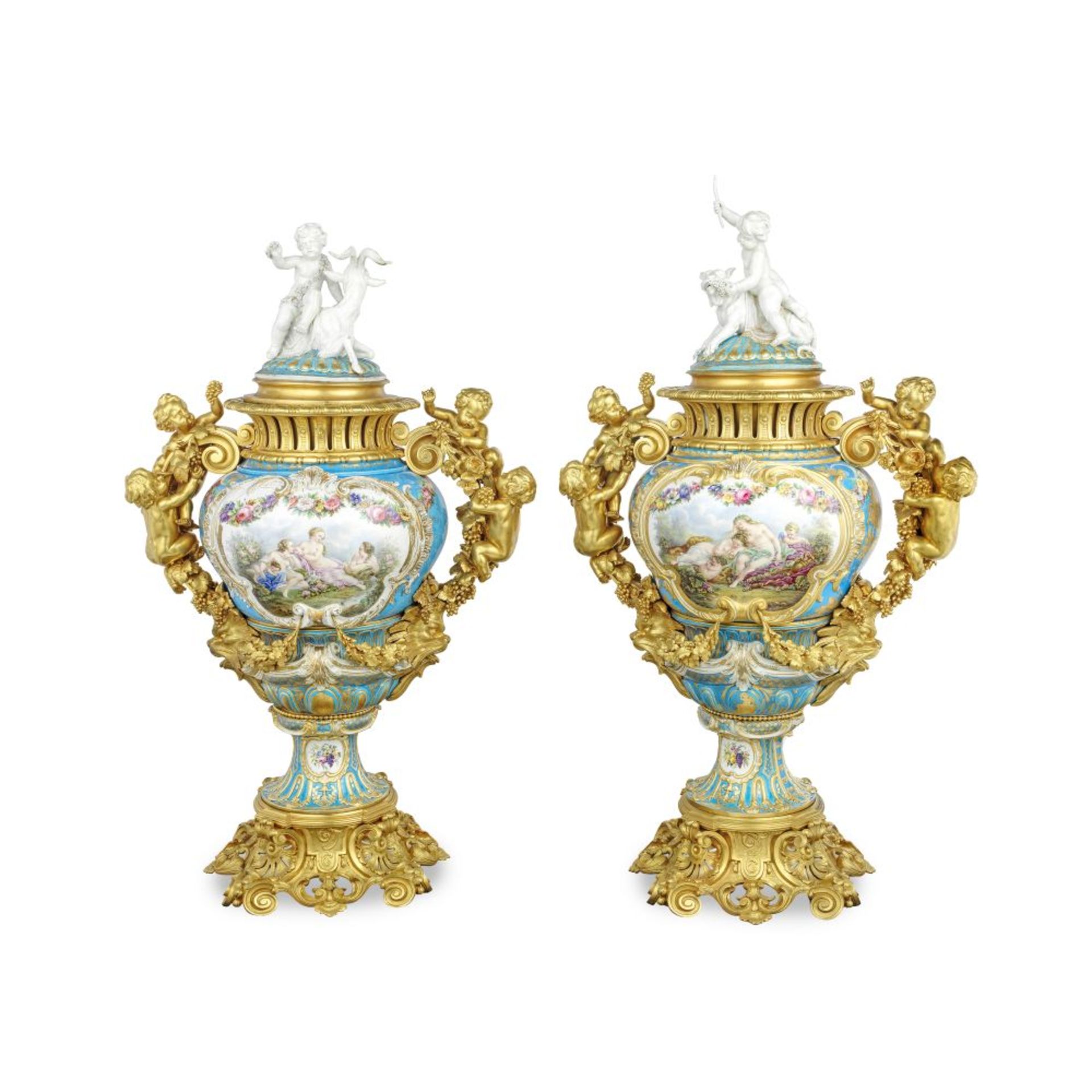 Victor Paillard (French 1805-1886): A pair of important and impressive First Universal 'Great Exh...