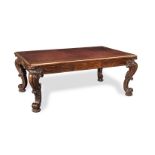A significant George IV mahogany partners' library table attributed to Gillows Circa 1830