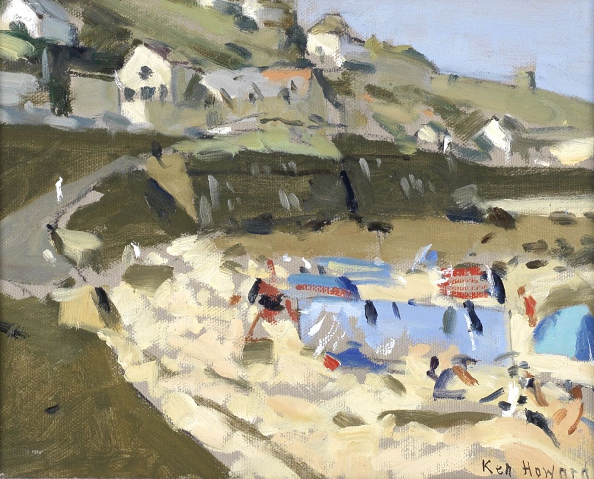 Ken Howard R.A. (British, born 1932) Sennen Cove