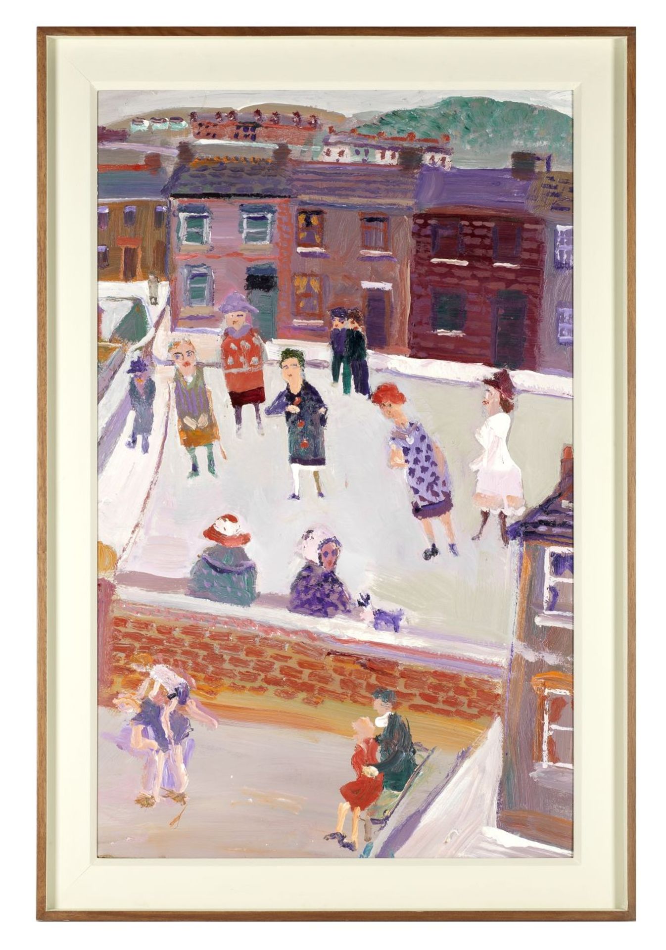 Fred Yates (British, 1922-2008) Aunties (Painted 1 January 1985) - Bild 2 aus 3
