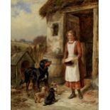 James Hardy Jnr. (British, 1832-1889) Feeding time