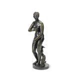 A late 19th/early 20th century Italian patinated bronze figure of Venus de Medici after the antiq...