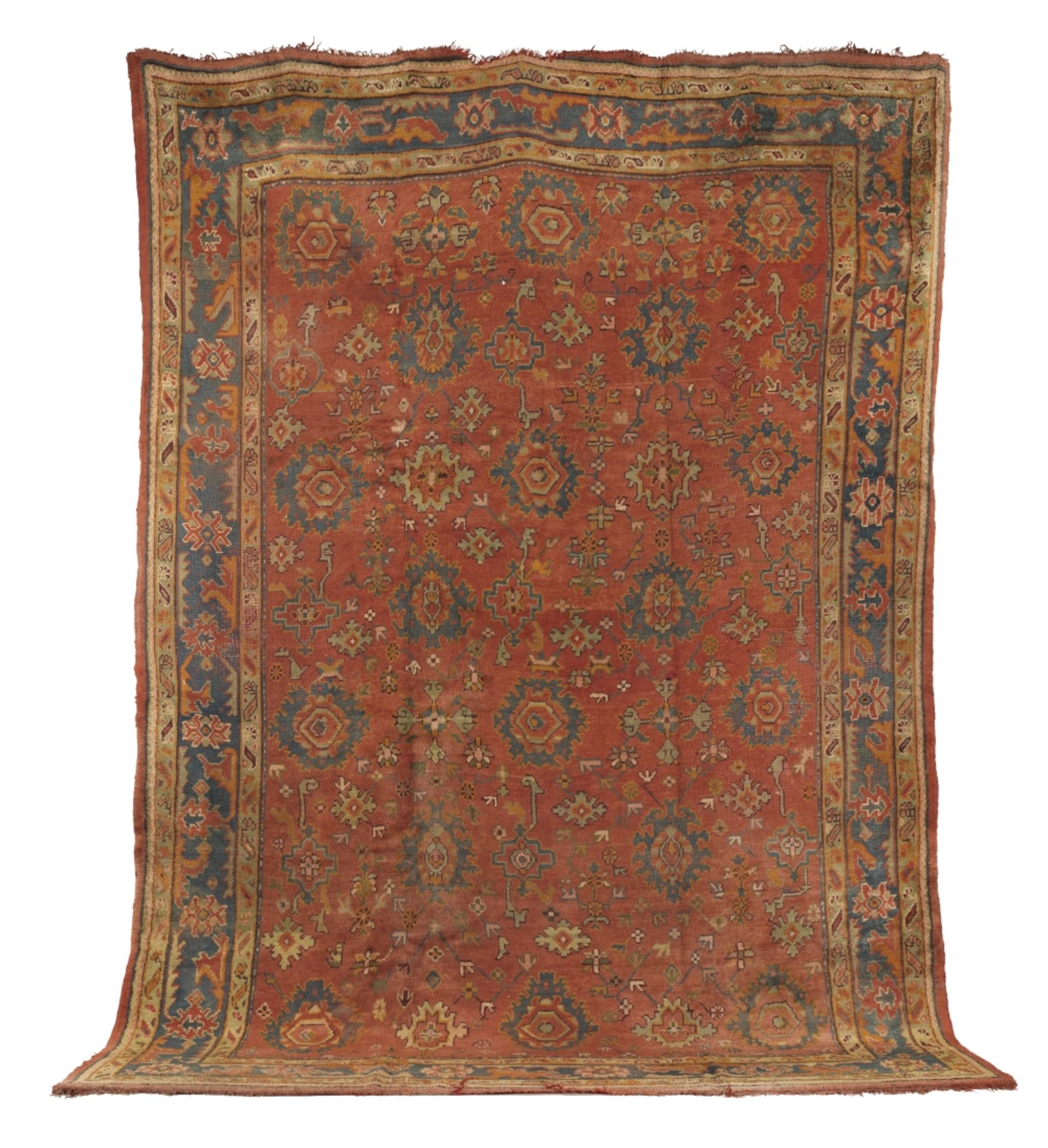 An Ushak carpet West Anatolia 467cm x 347cm