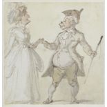 Thomas Rowlandson (London 1756-1827) Apeing their betters