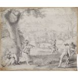 Attributed to Claudine Bouzonnet-Stella (Lyon 1636-1697 Paris), 17th Century Three pastoral scen...