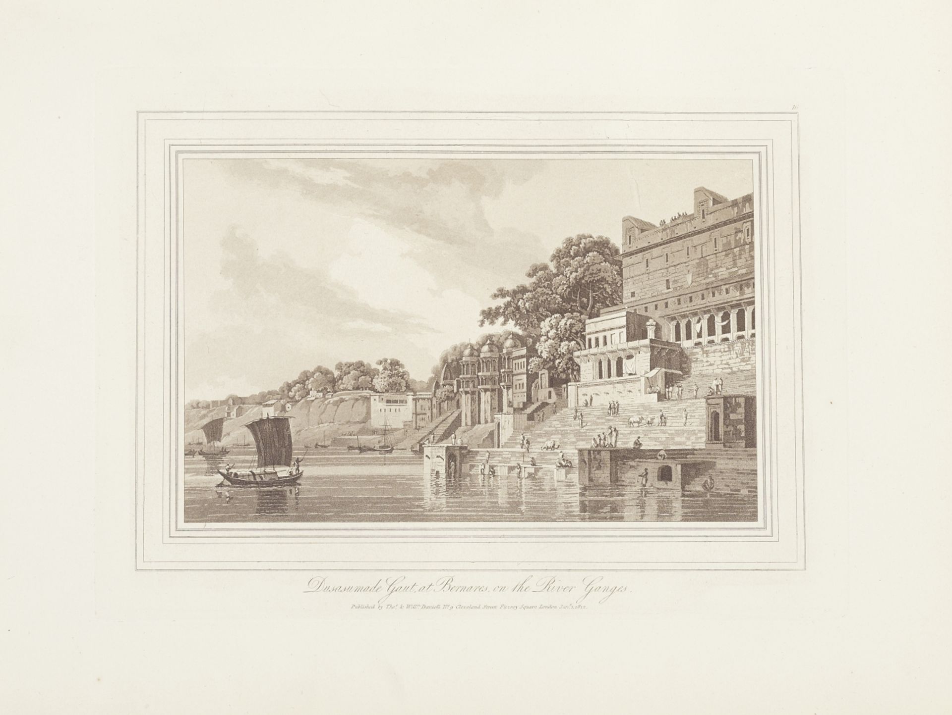 DANIELL (THOMAS AND WILLIAM) Oriental Scenery. One Hundred and Fifty Views of the Architecture, A...