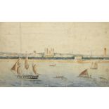 Various Artists (British, late 18th/19th Century) Views in India to include: 21.6 x 35.9cm (8 1/2...