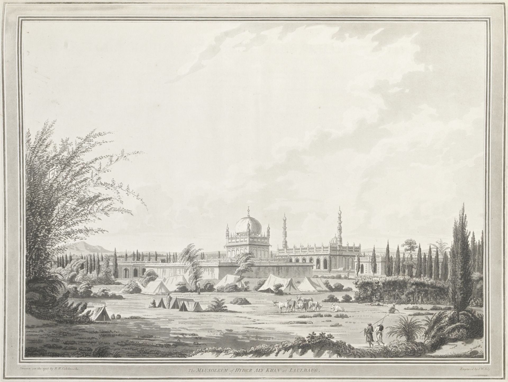 COLEBROOK (ROBERT HYDE) Twelve Views of Places in the Kingdom of Mysore, the Country of Tippoo Su...