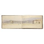 English School, 19th Century A naval officer's sketchbook from his time aboard HMS Asia in 1836 a...