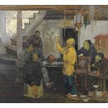 Henry James Soulen (American, 1888-1965) A Chinese tavern