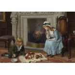 Charles Haigh-Wood (British, 1856-1927) A favourite pet