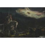 Arthur Hughes (British, 1832-1915) Study for Sir Galahad, the Quest for the Holy Grail