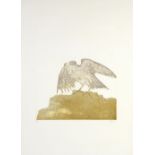 Dame Elisabeth Frink R.A. (British, 1930-1993) Goshawk, from 'Birds of Prey' Etching with aquatin...